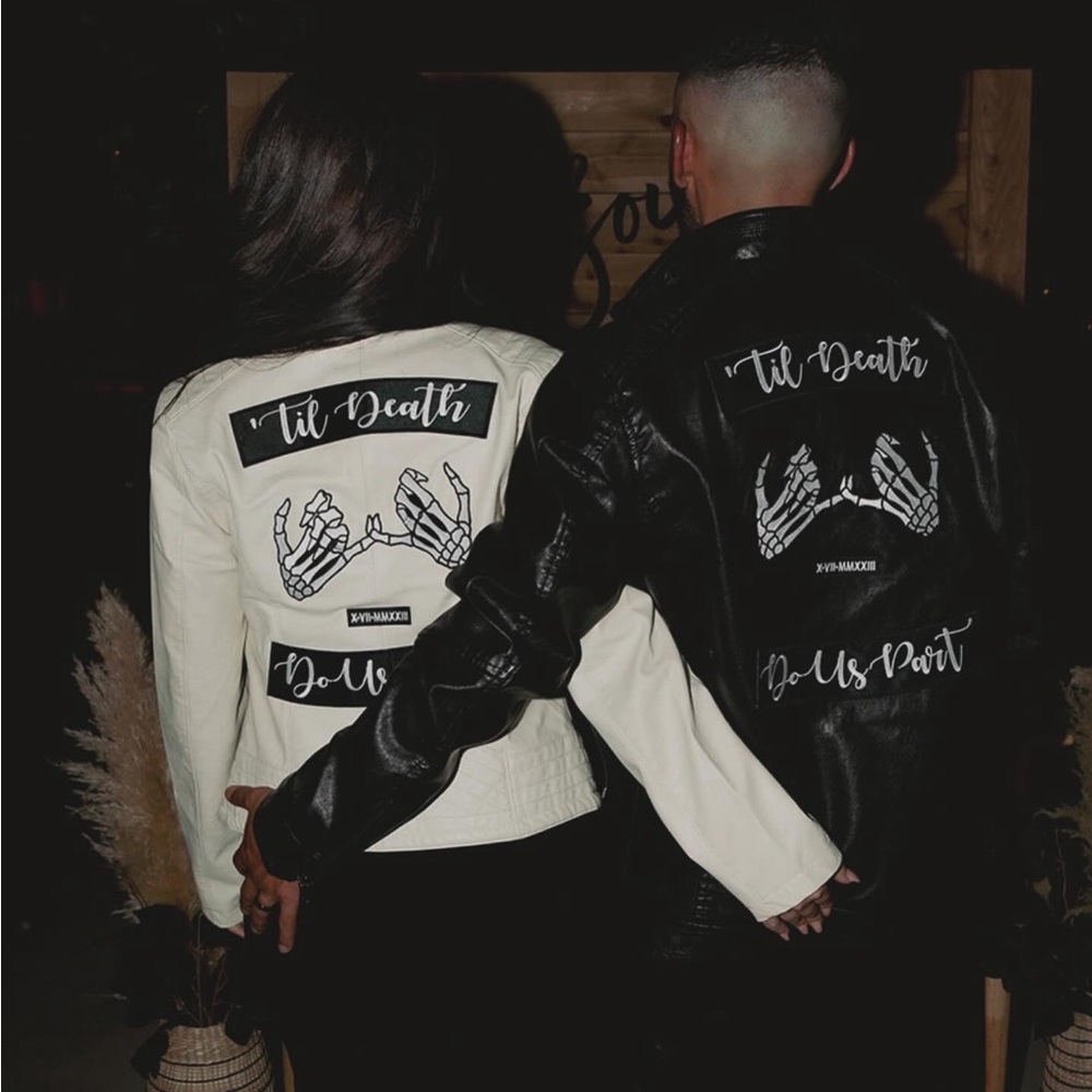 Mr and Mrs leather jackets